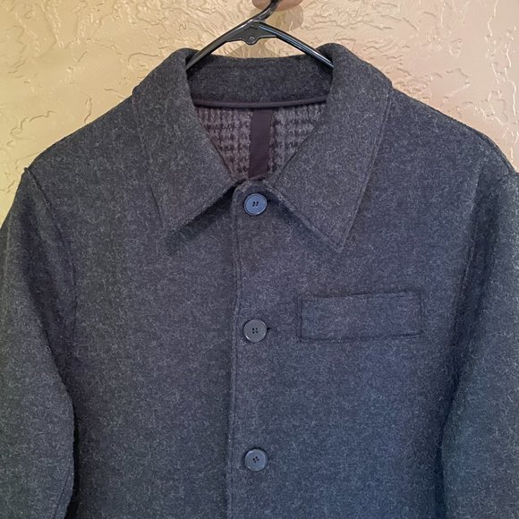 Harris Wharf London Overcoat - Picture 2 of 9